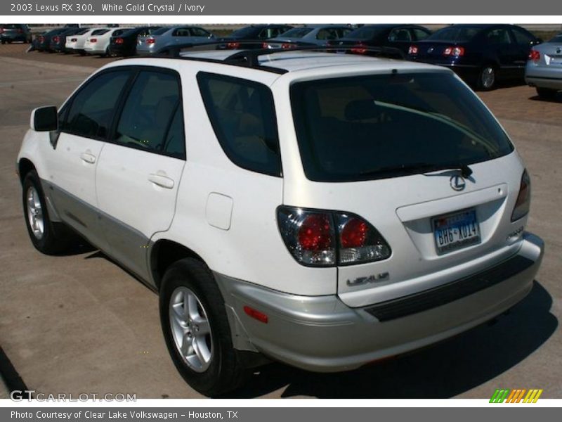 White Gold Crystal / Ivory 2003 Lexus RX 300