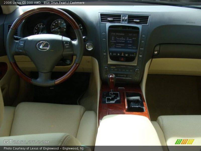 Blue Onyx Pearl / Cashmere 2006 Lexus GS 300 AWD