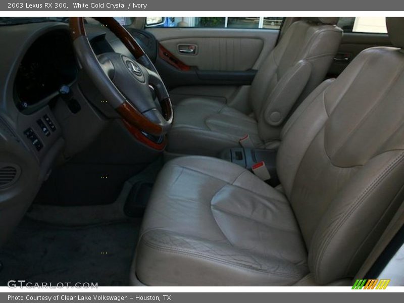 White Gold Crystal / Ivory 2003 Lexus RX 300
