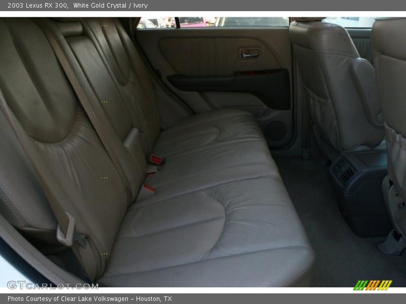 White Gold Crystal / Ivory 2003 Lexus RX 300