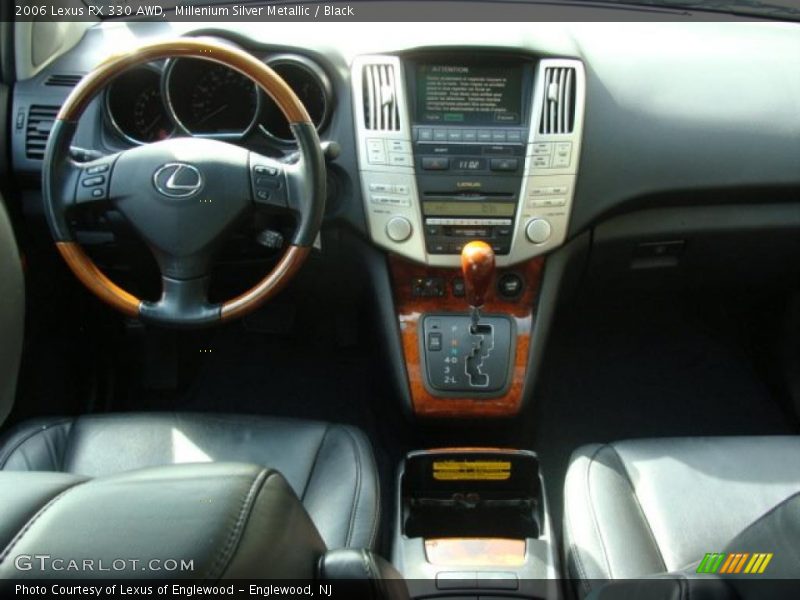 Millenium Silver Metallic / Black 2006 Lexus RX 330 AWD