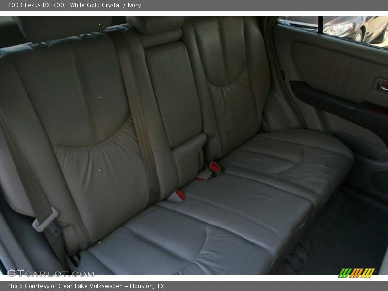 White Gold Crystal / Ivory 2003 Lexus RX 300