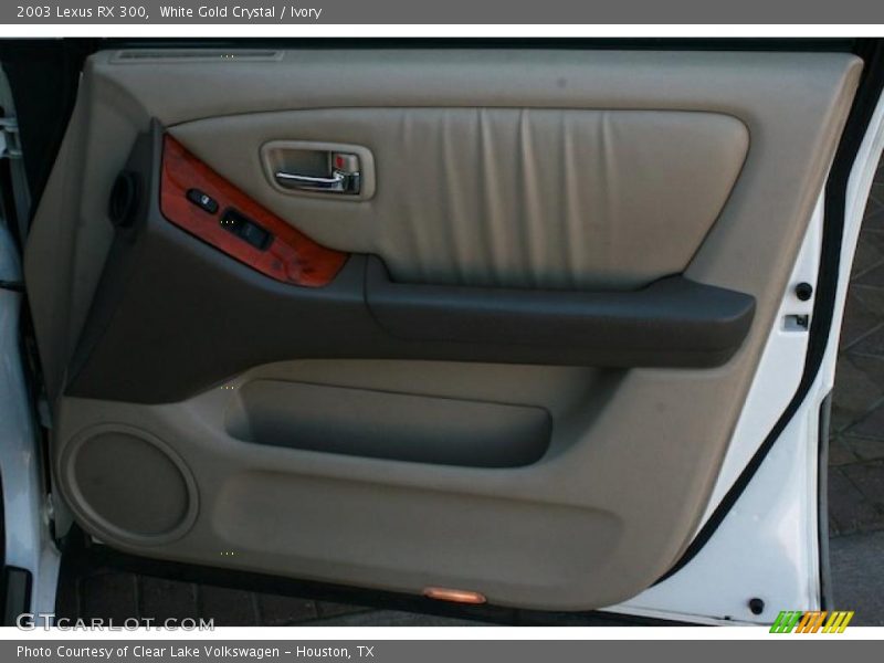White Gold Crystal / Ivory 2003 Lexus RX 300