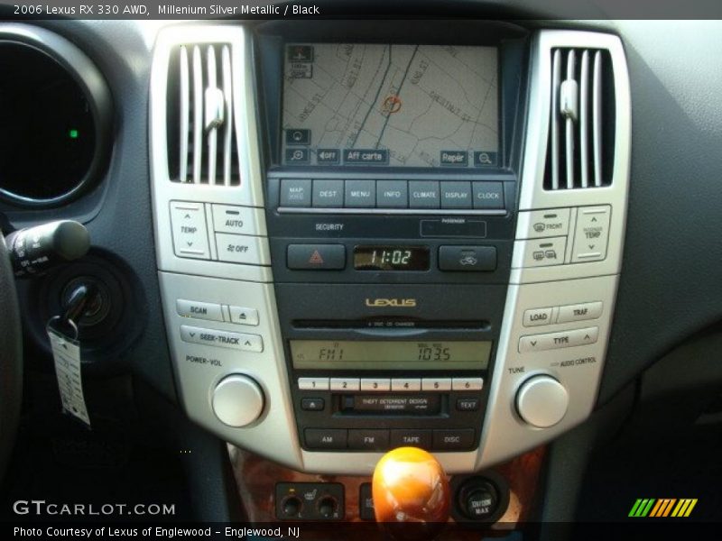 Millenium Silver Metallic / Black 2006 Lexus RX 330 AWD
