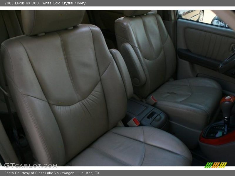 White Gold Crystal / Ivory 2003 Lexus RX 300