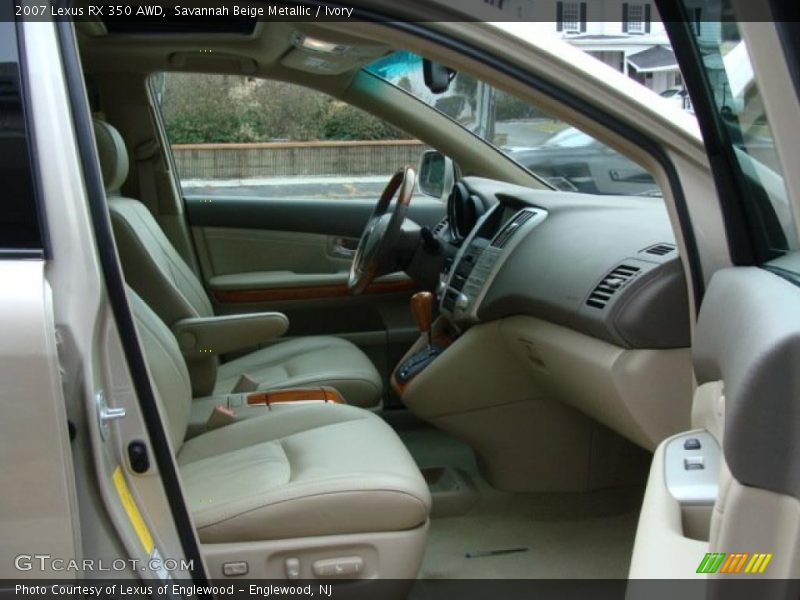 Savannah Beige Metallic / Ivory 2007 Lexus RX 350 AWD