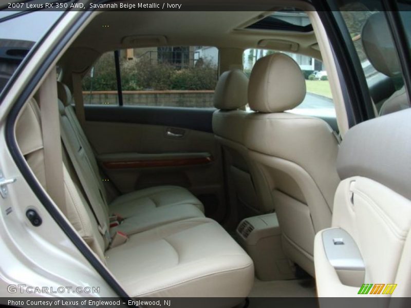 Savannah Beige Metallic / Ivory 2007 Lexus RX 350 AWD