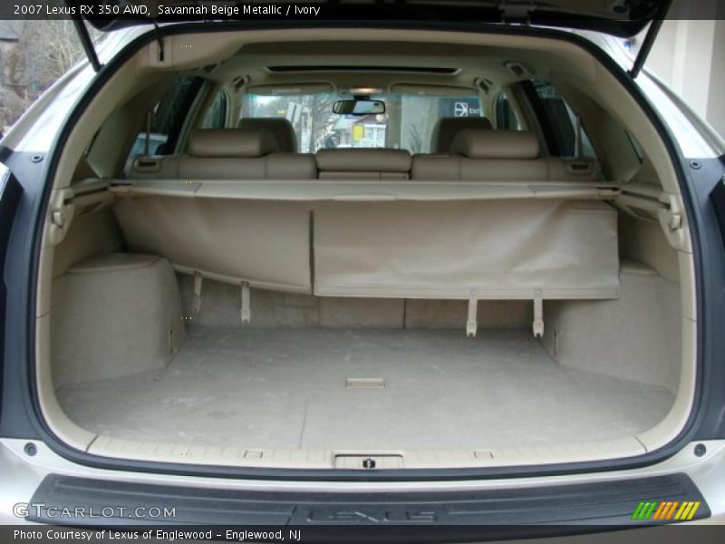 Savannah Beige Metallic / Ivory 2007 Lexus RX 350 AWD