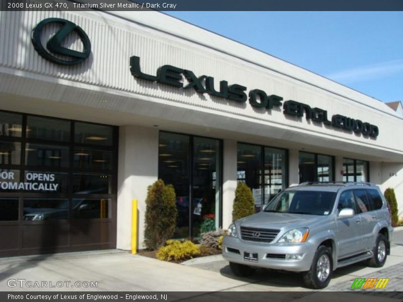 Titanium Silver Metallic / Dark Gray 2008 Lexus GX 470