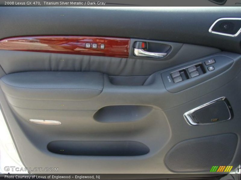Titanium Silver Metallic / Dark Gray 2008 Lexus GX 470