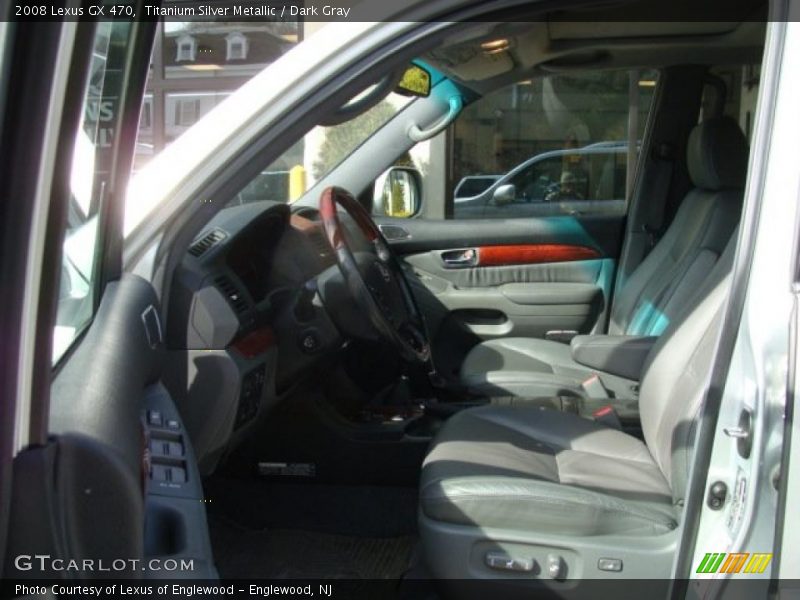 Titanium Silver Metallic / Dark Gray 2008 Lexus GX 470