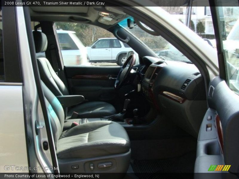 Titanium Silver Metallic / Dark Gray 2008 Lexus GX 470