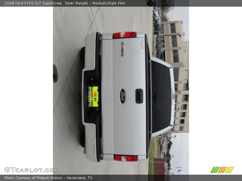 Silver Metallic / Medium/Dark Flint 2008 Ford F150 XLT SuperCrew