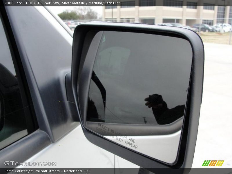 Silver Metallic / Medium/Dark Flint 2008 Ford F150 XLT SuperCrew