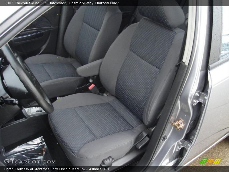 Cosmic Silver / Charcoal Black 2007 Chevrolet Aveo 5 LS Hatchback