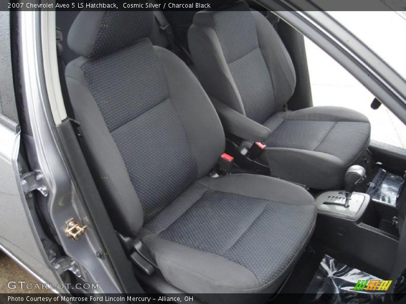 Cosmic Silver / Charcoal Black 2007 Chevrolet Aveo 5 LS Hatchback