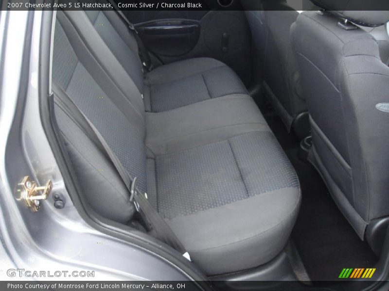 Cosmic Silver / Charcoal Black 2007 Chevrolet Aveo 5 LS Hatchback