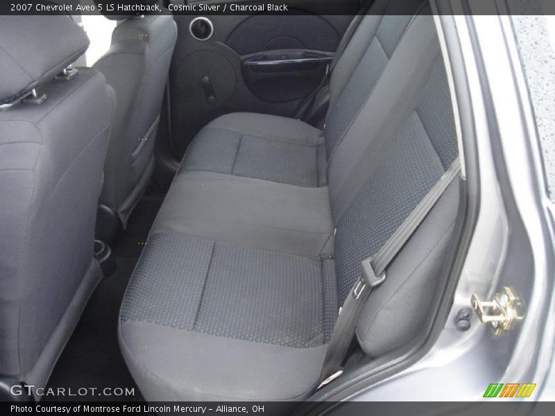 Cosmic Silver / Charcoal Black 2007 Chevrolet Aveo 5 LS Hatchback