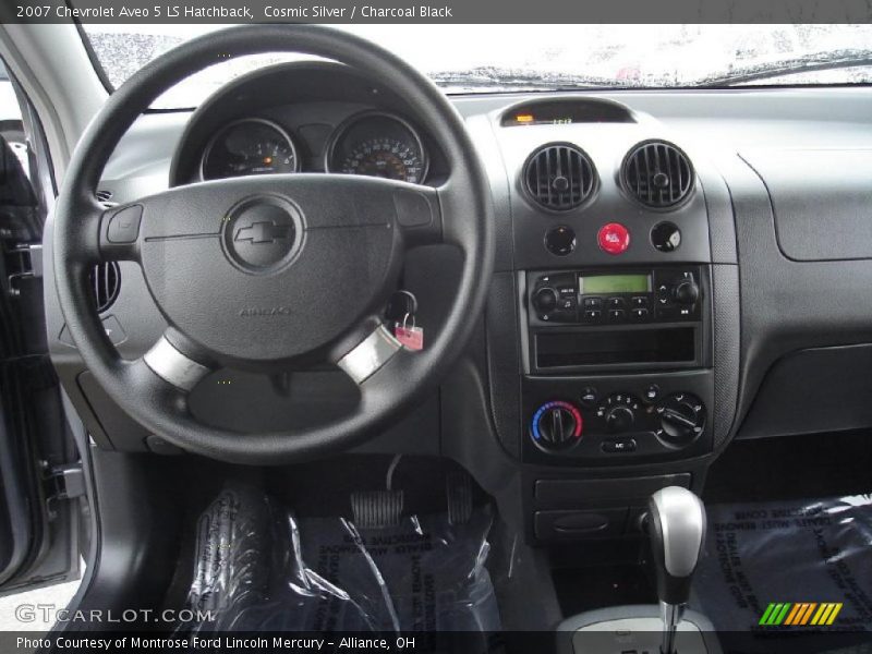 Cosmic Silver / Charcoal Black 2007 Chevrolet Aveo 5 LS Hatchback