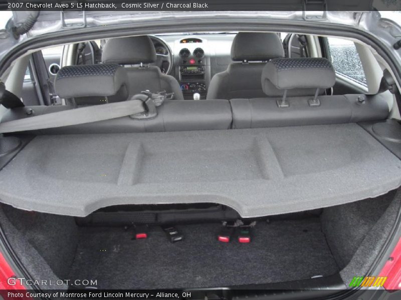 Cosmic Silver / Charcoal Black 2007 Chevrolet Aveo 5 LS Hatchback