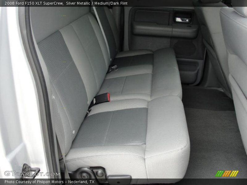 Silver Metallic / Medium/Dark Flint 2008 Ford F150 XLT SuperCrew