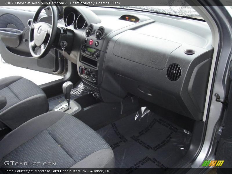 Cosmic Silver / Charcoal Black 2007 Chevrolet Aveo 5 LS Hatchback