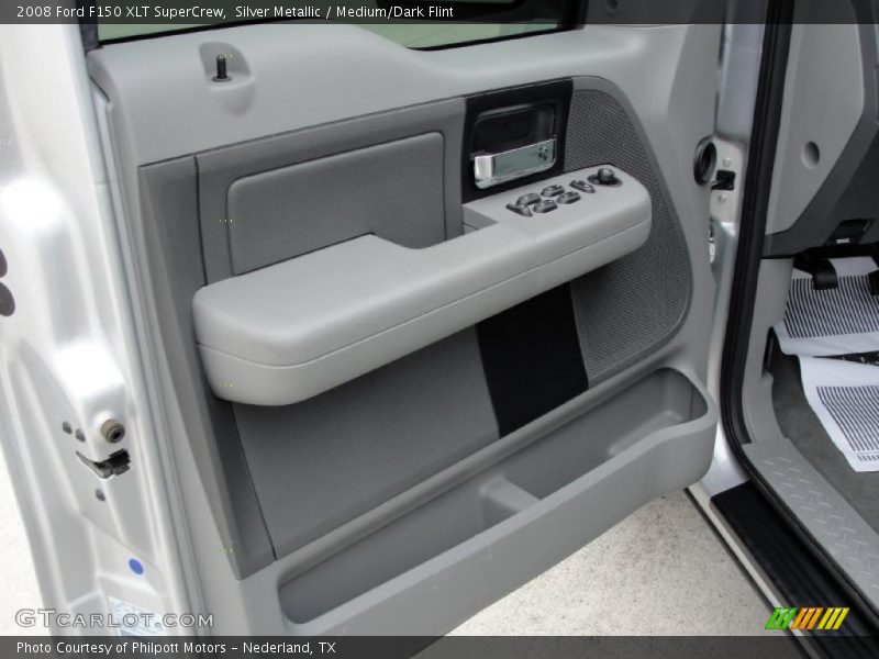 Silver Metallic / Medium/Dark Flint 2008 Ford F150 XLT SuperCrew