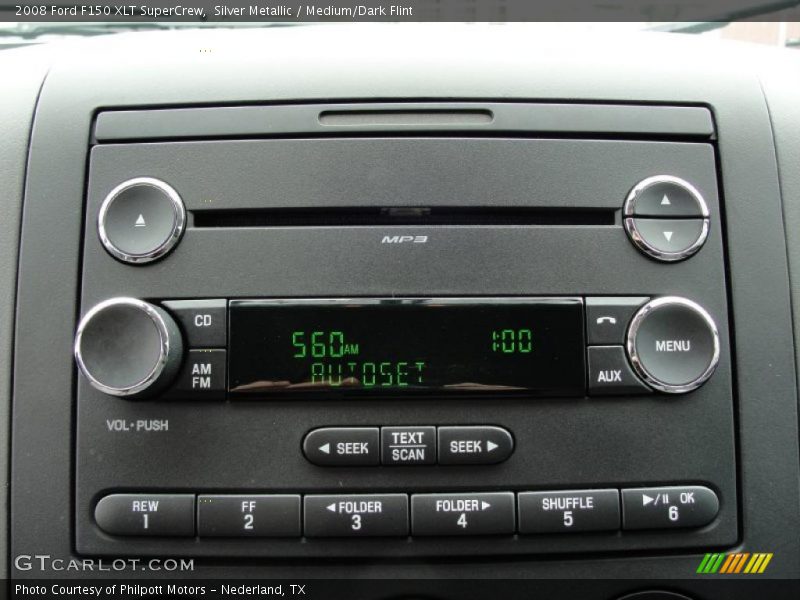 Silver Metallic / Medium/Dark Flint 2008 Ford F150 XLT SuperCrew
