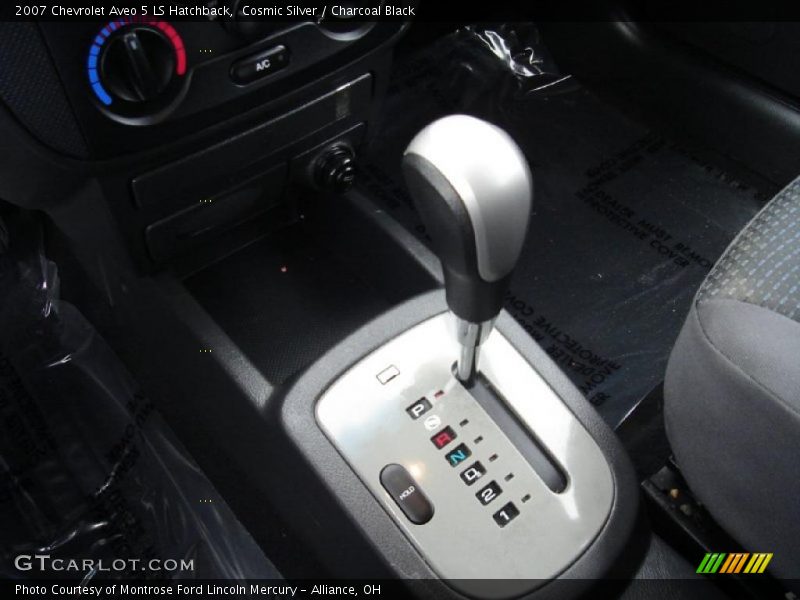 Cosmic Silver / Charcoal Black 2007 Chevrolet Aveo 5 LS Hatchback