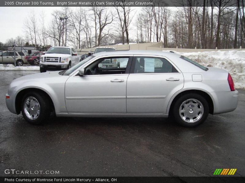 Bright Silver Metallic / Dark Slate Gray/Light Graystone 2005 Chrysler 300 Touring