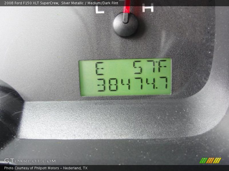 Silver Metallic / Medium/Dark Flint 2008 Ford F150 XLT SuperCrew