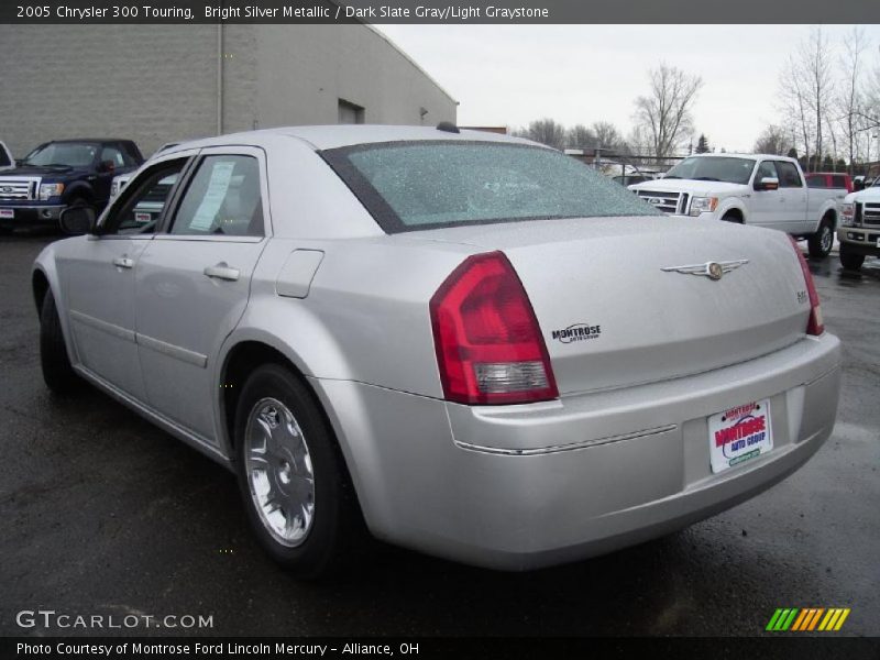 Bright Silver Metallic / Dark Slate Gray/Light Graystone 2005 Chrysler 300 Touring
