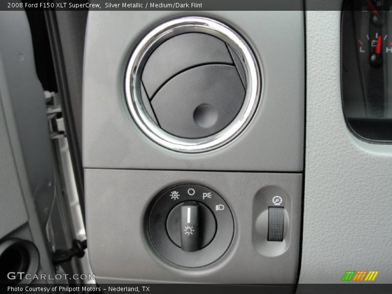 Silver Metallic / Medium/Dark Flint 2008 Ford F150 XLT SuperCrew