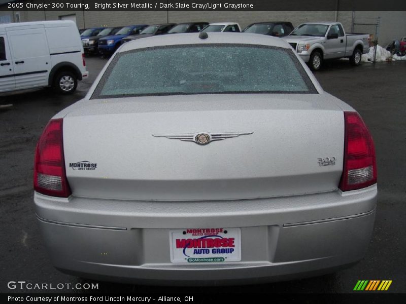 Bright Silver Metallic / Dark Slate Gray/Light Graystone 2005 Chrysler 300 Touring