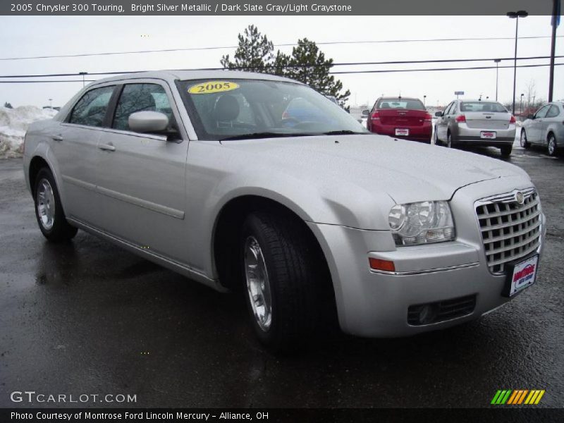 Bright Silver Metallic / Dark Slate Gray/Light Graystone 2005 Chrysler 300 Touring