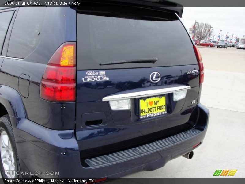 Nautical Blue / Ivory 2006 Lexus GX 470