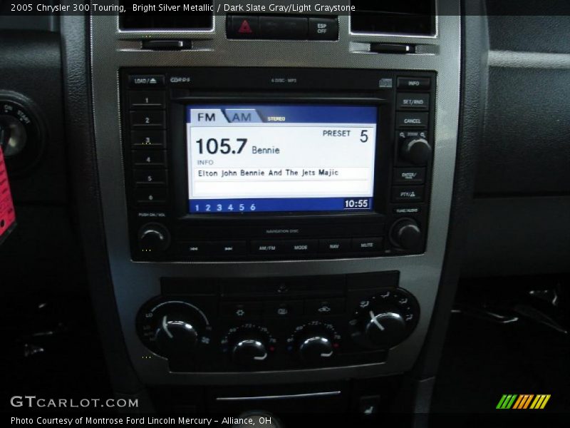 Bright Silver Metallic / Dark Slate Gray/Light Graystone 2005 Chrysler 300 Touring