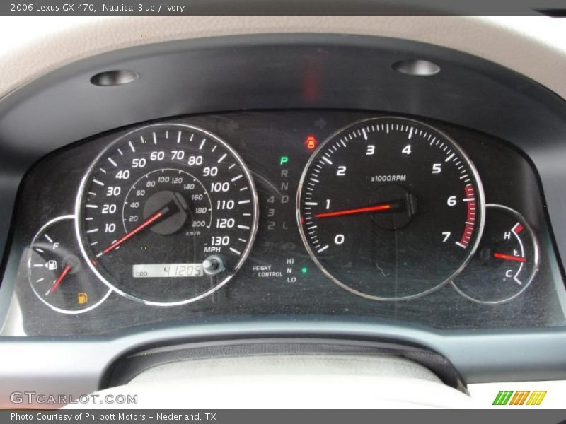 Nautical Blue / Ivory 2006 Lexus GX 470
