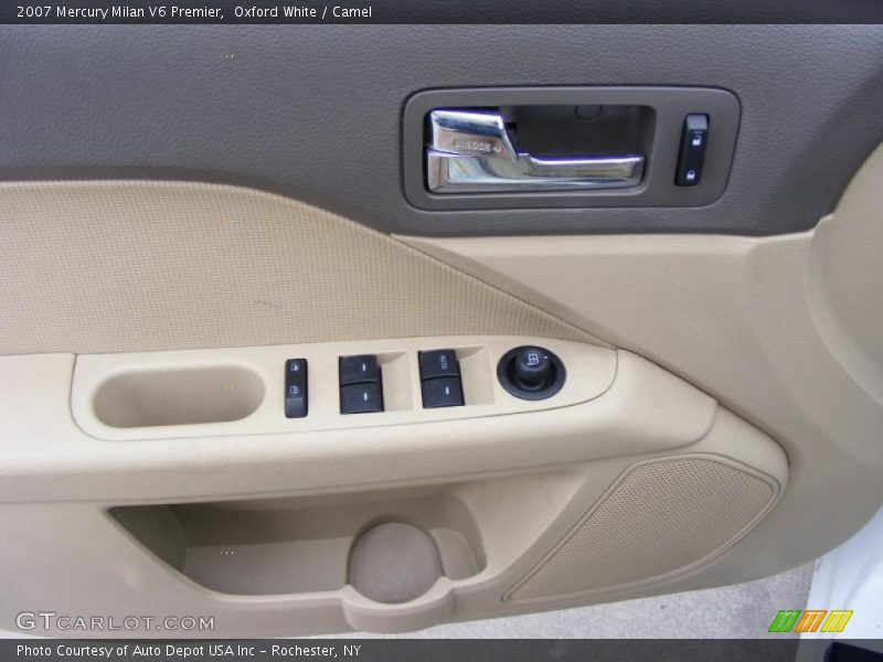 Oxford White / Camel 2007 Mercury Milan V6 Premier