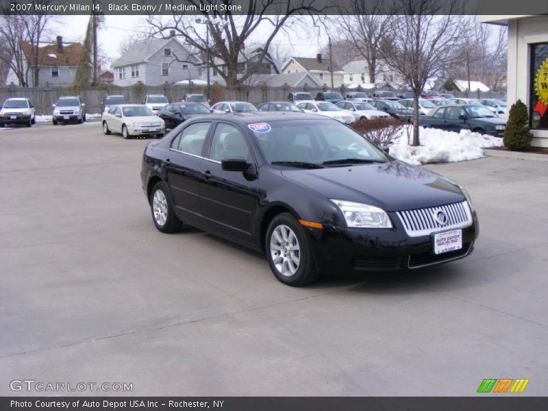 Black Ebony / Medium Light Stone 2007 Mercury Milan I4
