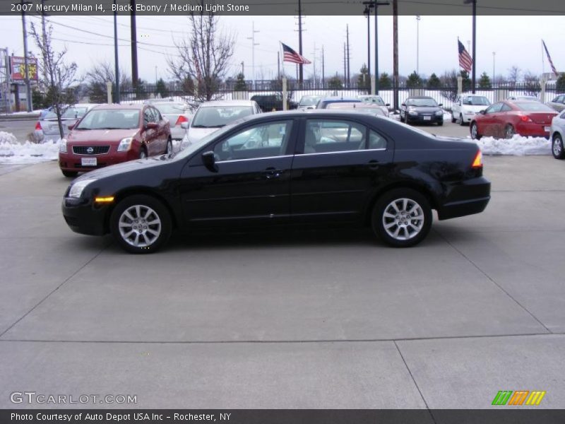 Black Ebony / Medium Light Stone 2007 Mercury Milan I4