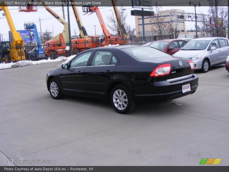 Black Ebony / Medium Light Stone 2007 Mercury Milan I4