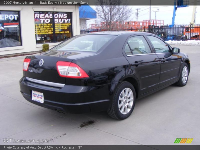 Black Ebony / Medium Light Stone 2007 Mercury Milan I4
