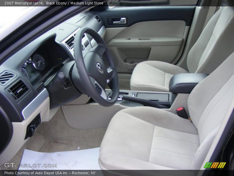 Black Ebony / Medium Light Stone 2007 Mercury Milan I4