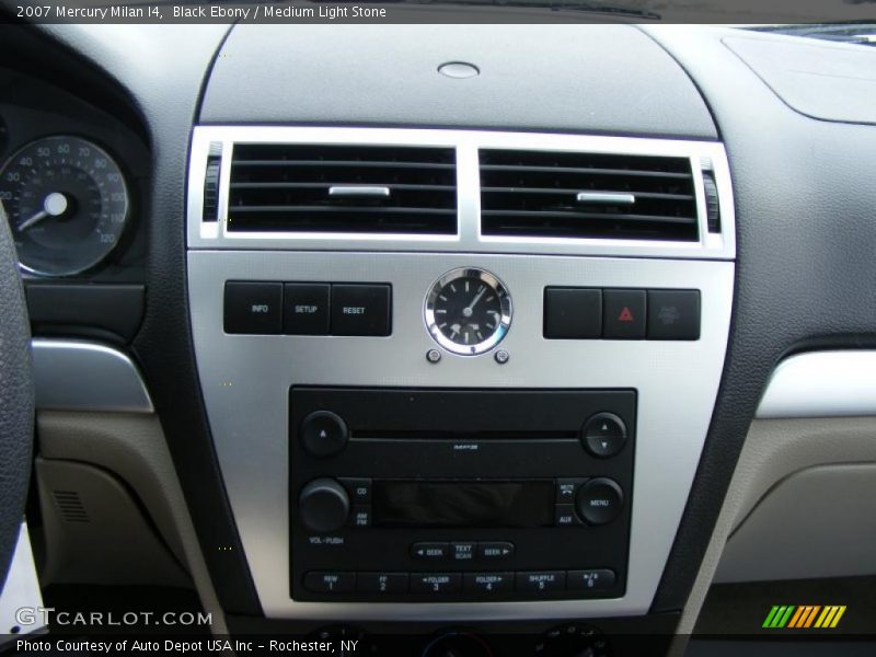 Black Ebony / Medium Light Stone 2007 Mercury Milan I4