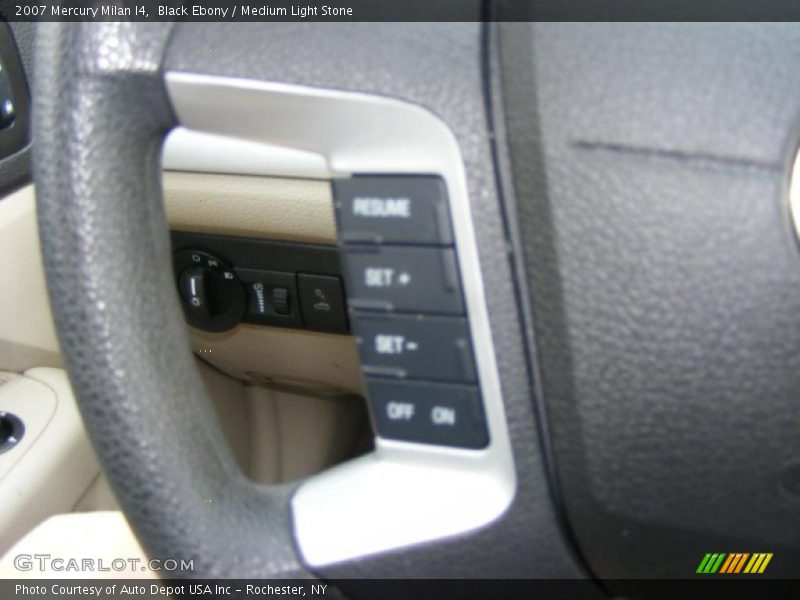 Black Ebony / Medium Light Stone 2007 Mercury Milan I4