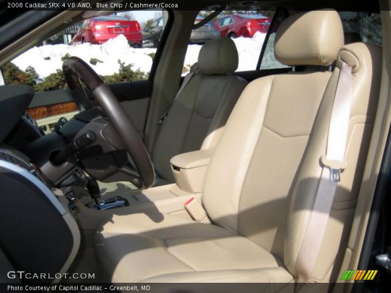 Blue Chip / Cashmere/Cocoa 2008 Cadillac SRX 4 V8 AWD