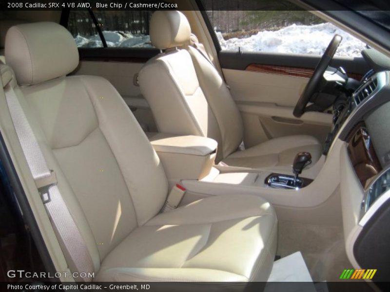 Blue Chip / Cashmere/Cocoa 2008 Cadillac SRX 4 V8 AWD