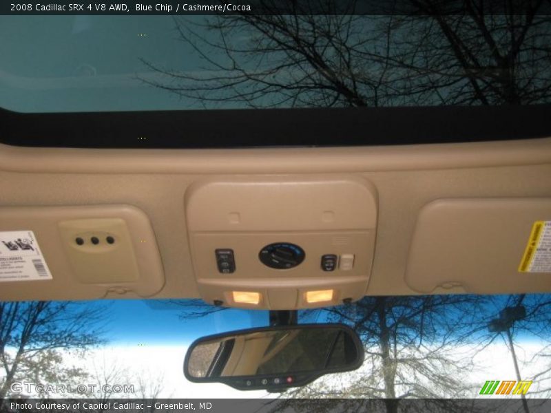 Blue Chip / Cashmere/Cocoa 2008 Cadillac SRX 4 V8 AWD