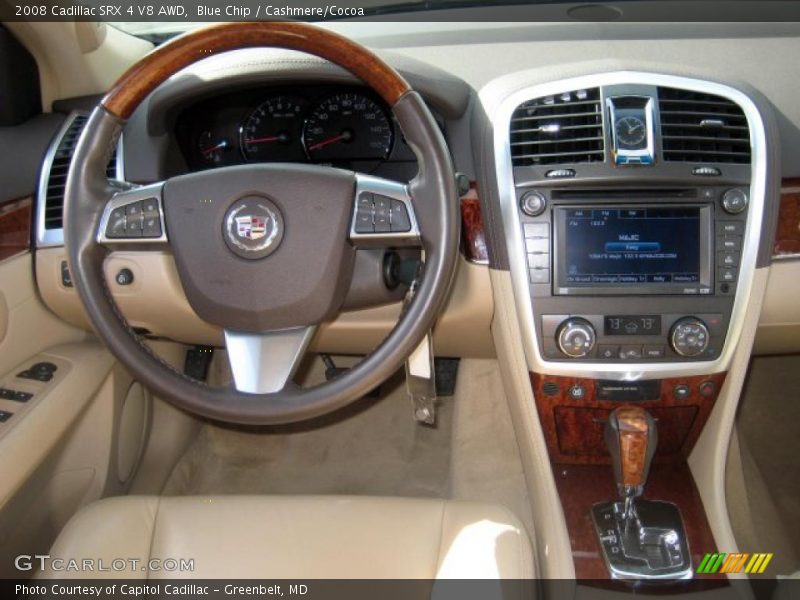 Blue Chip / Cashmere/Cocoa 2008 Cadillac SRX 4 V8 AWD
